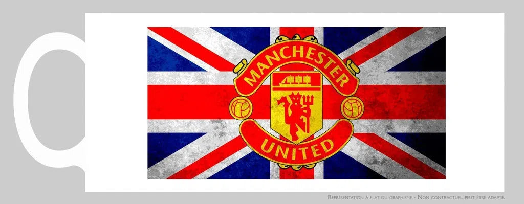 Manchester United (drapeau anglais)-Imagesdartistes