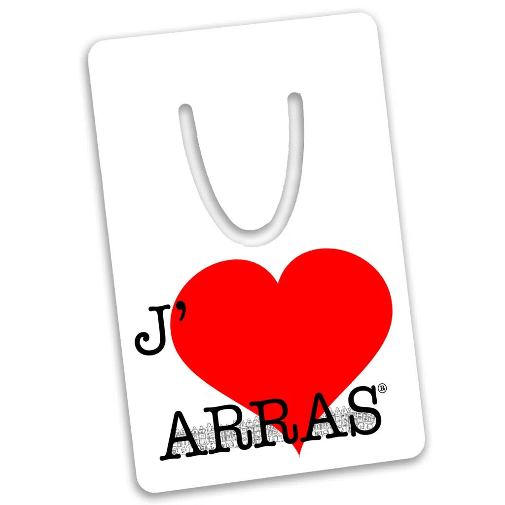 Marque-pages: J'aime Arras-Imagesdartistes