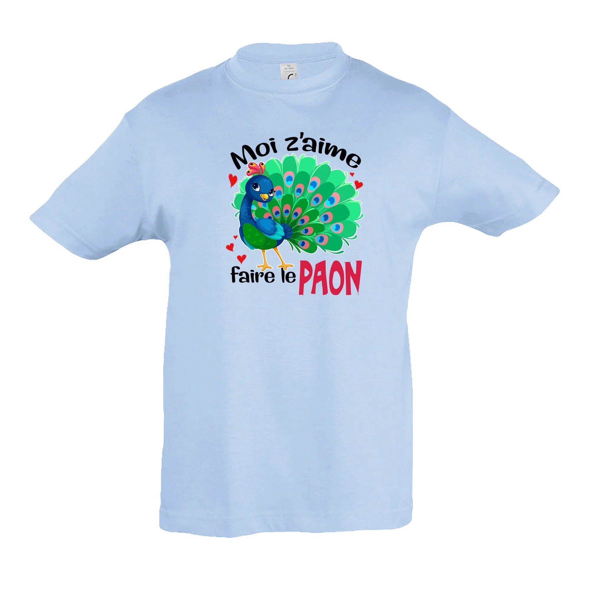 Moi z'aime faire le paon-Imagesdartistes