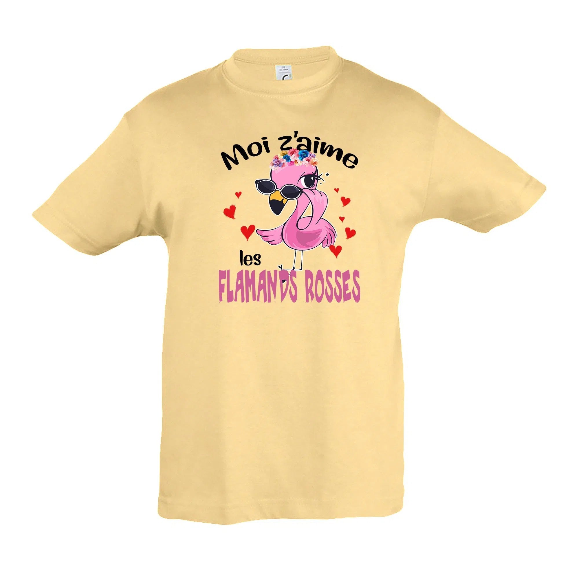 Moi z'aime les flamands rosses-Imagesdartistes