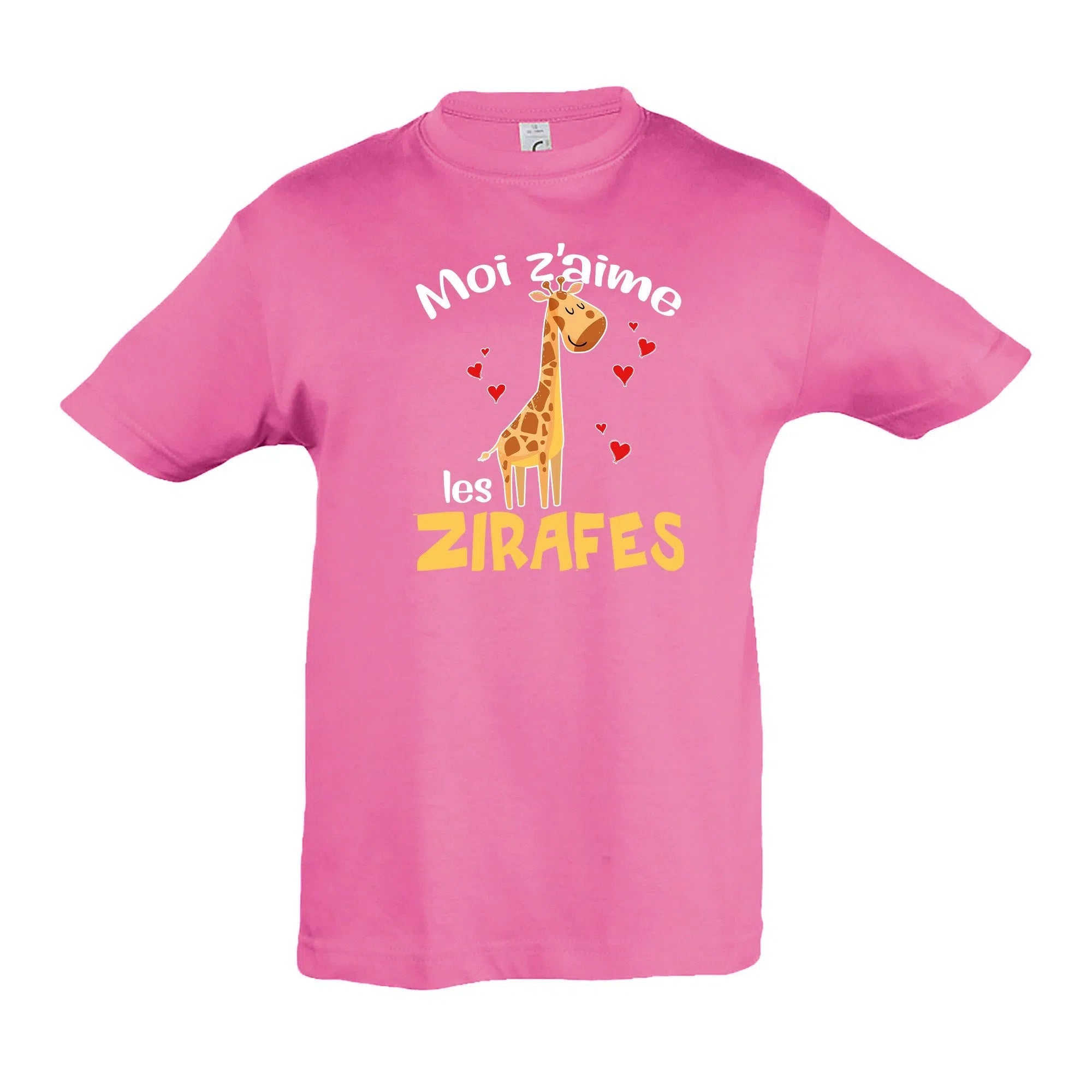 Moi z'aime les zirafes-Imagesdartistes