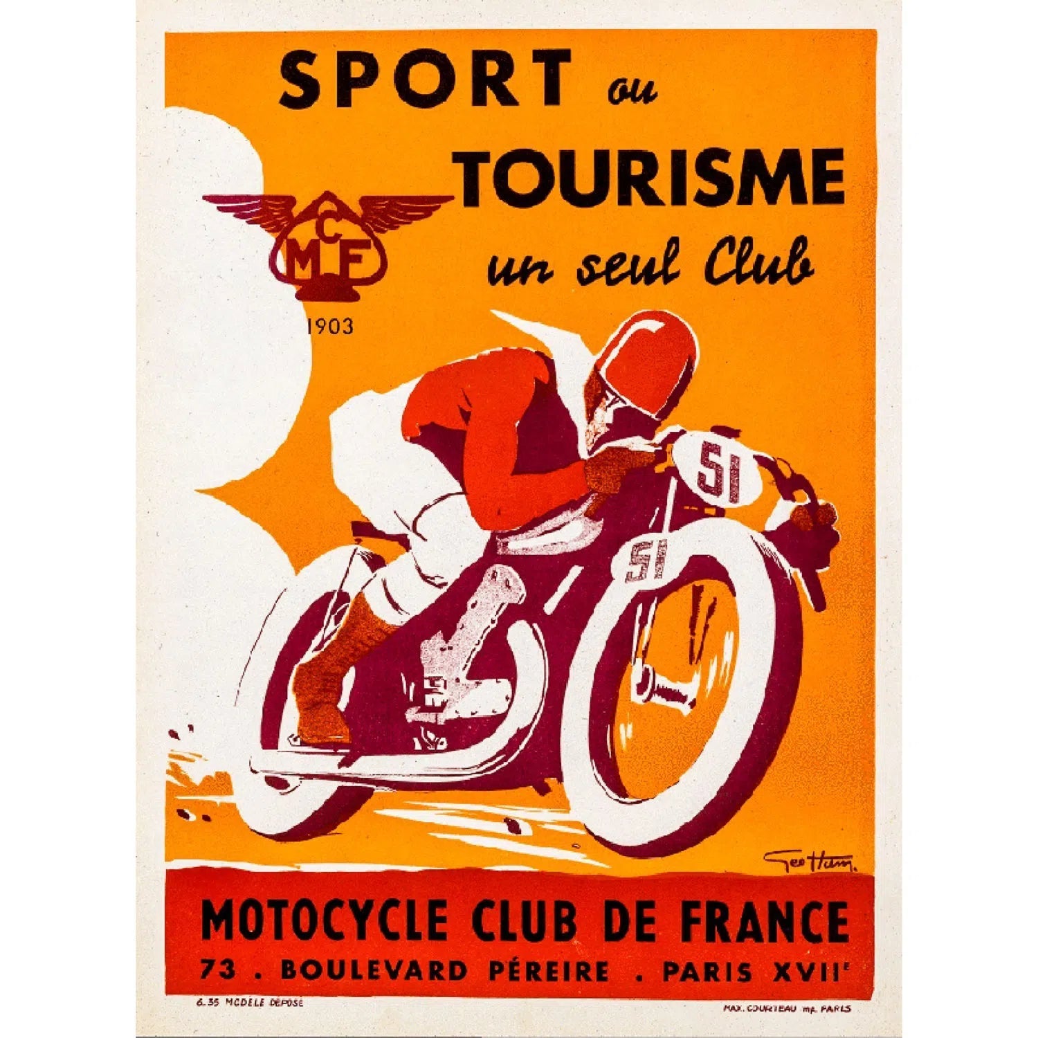 Motocycle club de France-Imagesdartistes