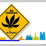 No cannabis in France-Imagesdartistes