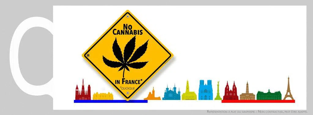 No cannabis in France-Imagesdartistes