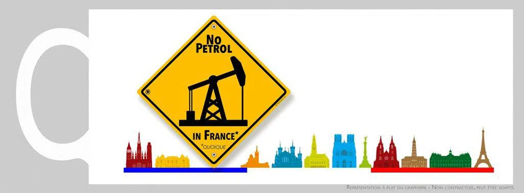 No Petrol in France-Imagesdartistes