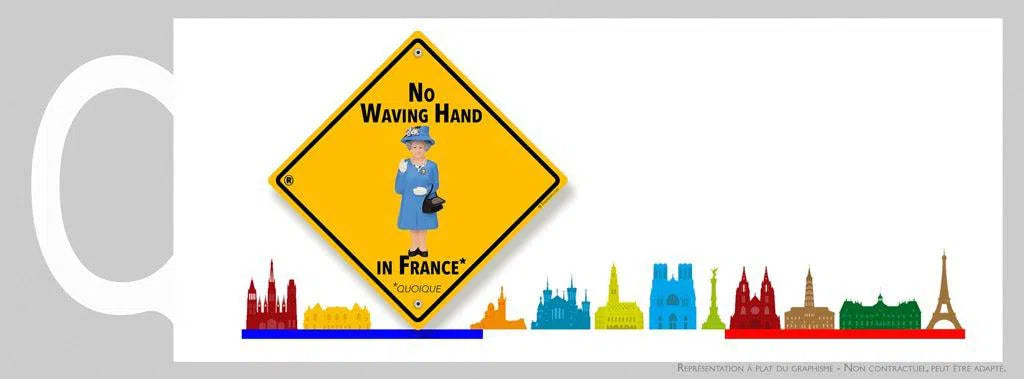 No waving hand in France-Imagesdartistes