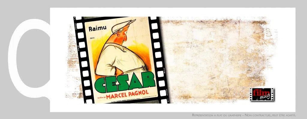 César (raimu - affiche par Dubout)-Imagesdartistes