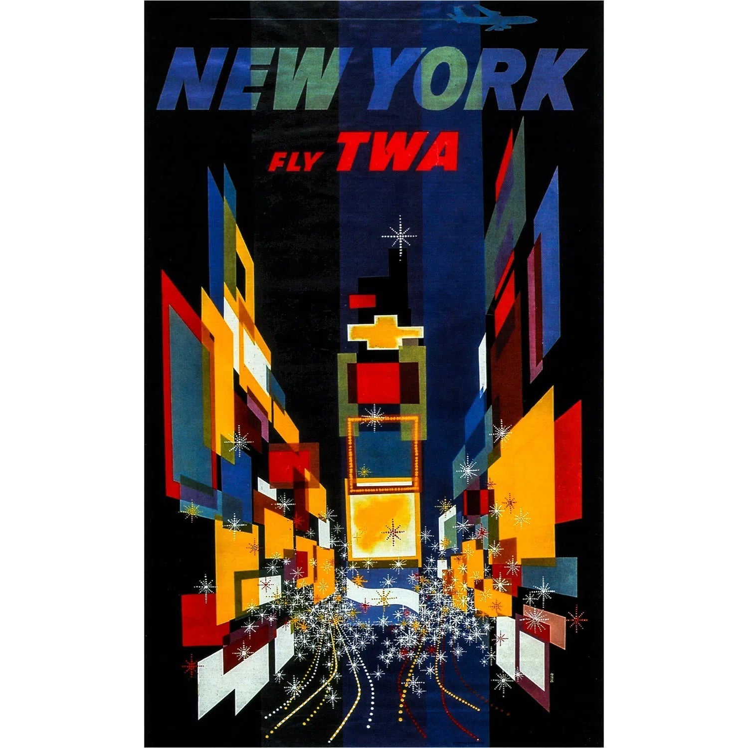 New York - Fly TWA-Imagesdartistes