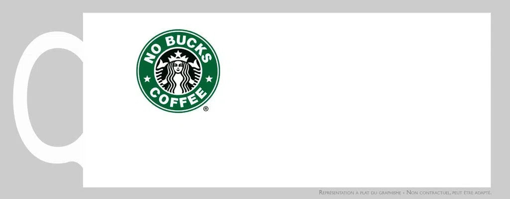 No bucks coffee (Starbuck Coffee)-Imagesdartistes