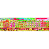 Panoramique des places d'Arras, version psyché rose 2-Imagesdartistes