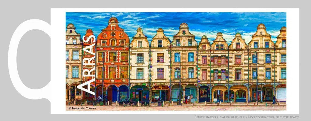 La place des héros version cartoon-Imagesdartistes