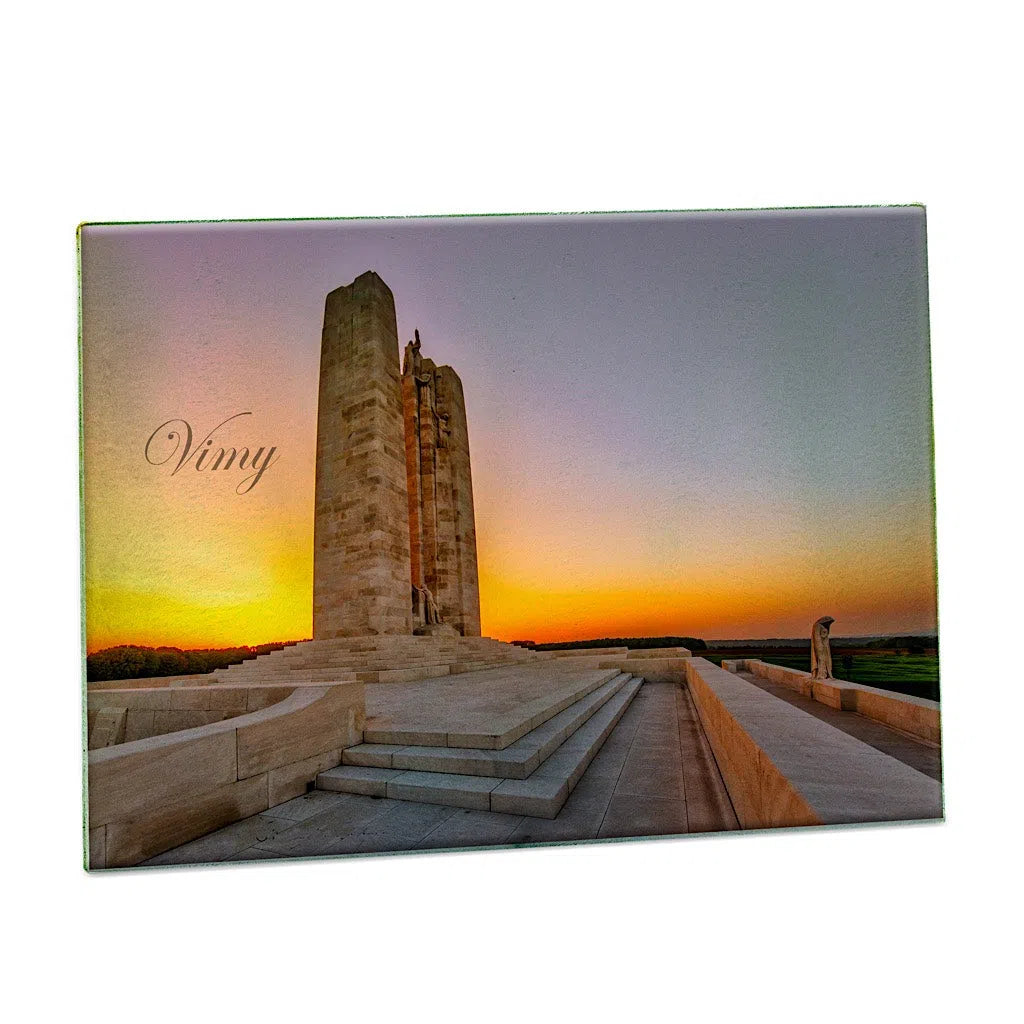 Vimy, le mémorial Canadien au coucher de soleil-Imagesdartistes