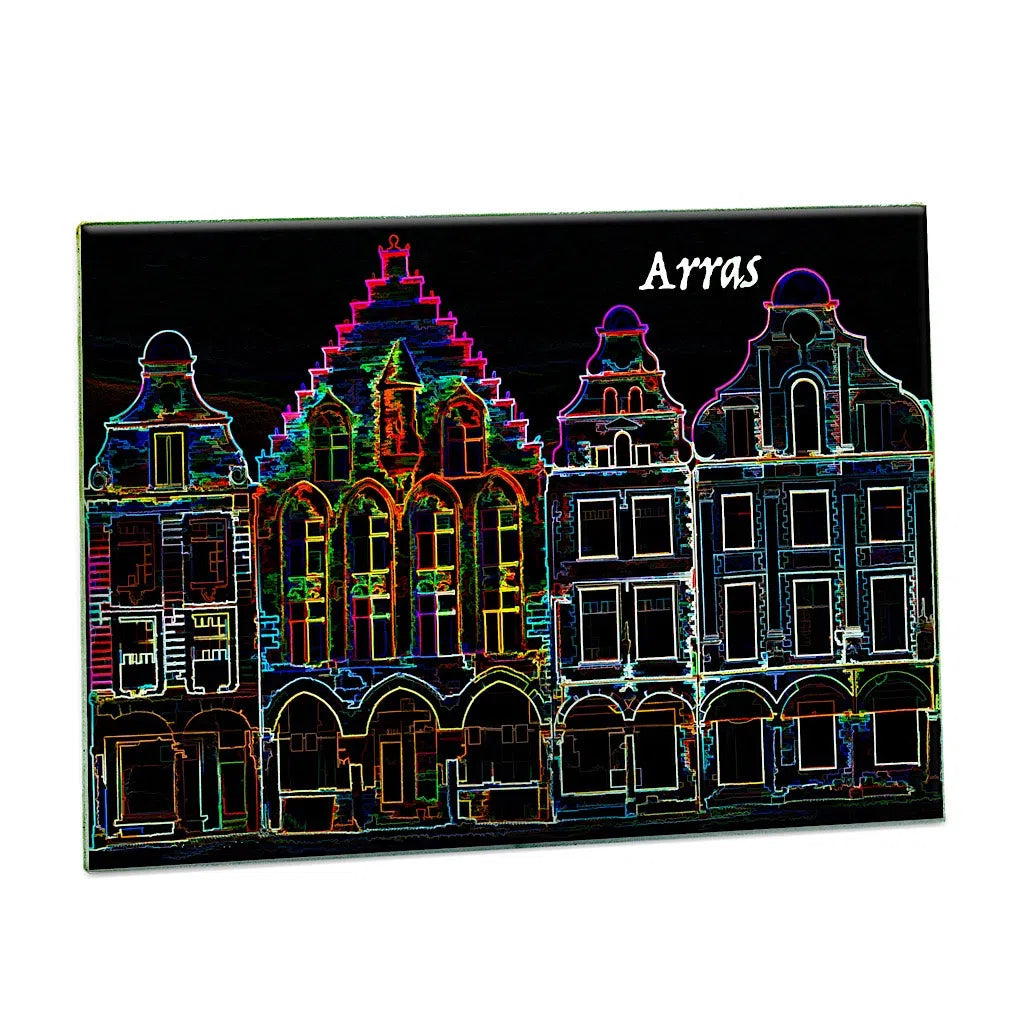 Façades d'Arras Trois Luppars colorlight-Imagesdartistes