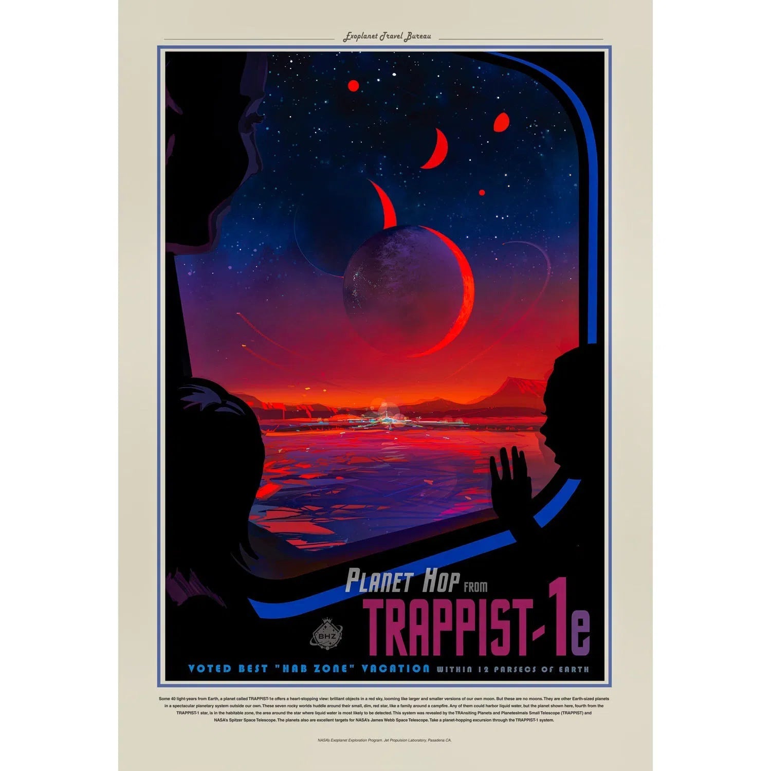 Planet Hop - Trappist-1e-Imagesdartistes
