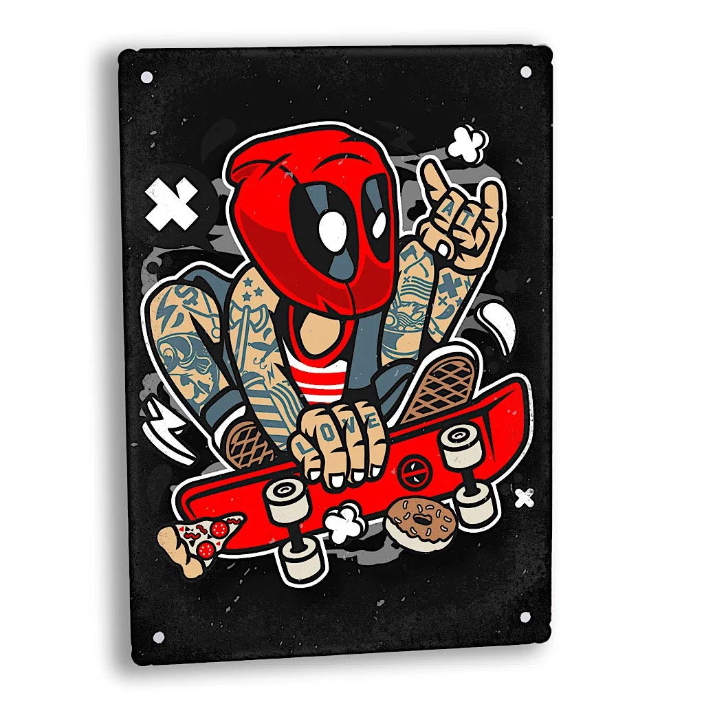 Deadpool skater-Imagesdartistes