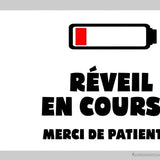 Réveil en cours, patientez !-Imagesdartistes