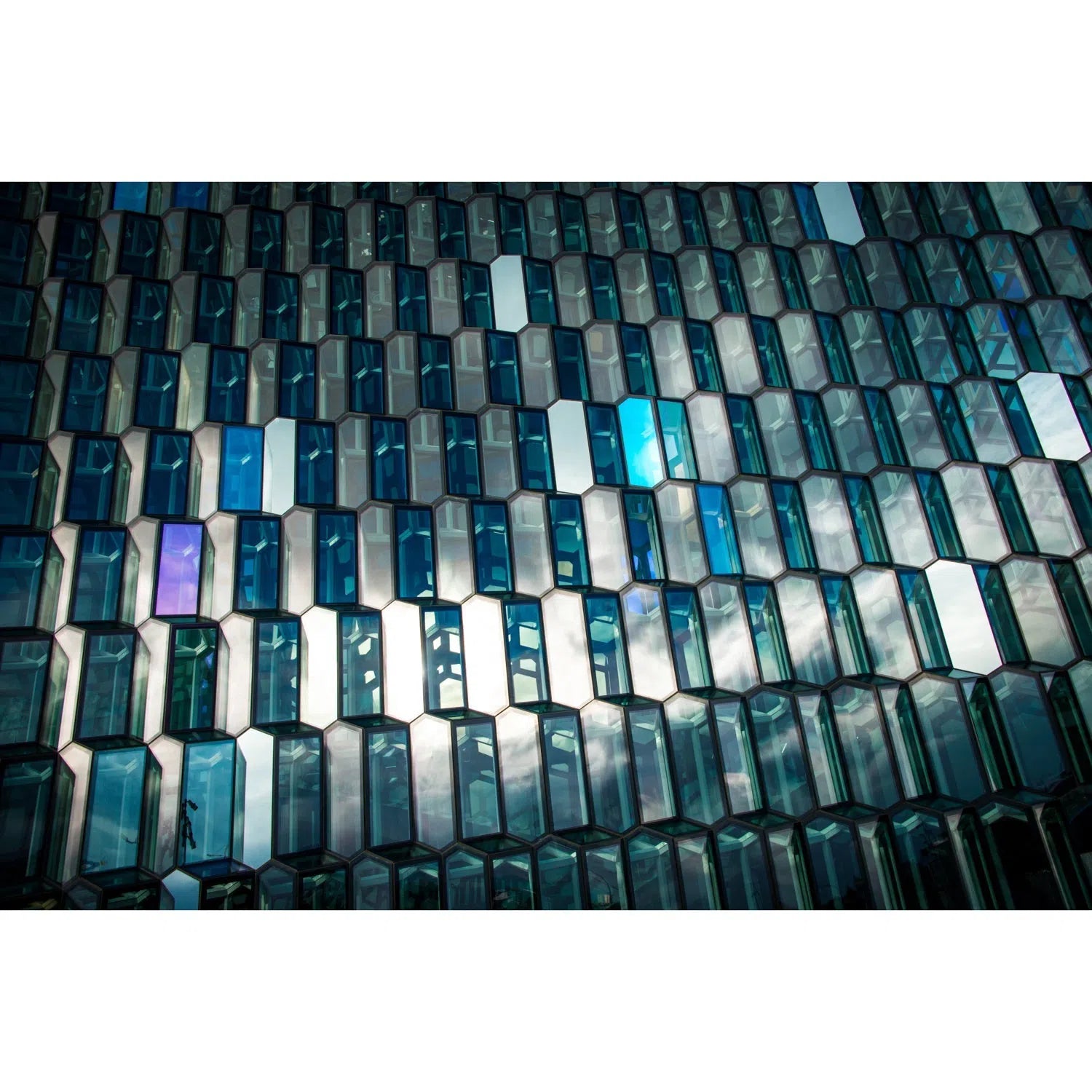 Salle de concert Harpa - Nid d'abeille en verre - Islande-Imagesdartistes