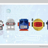 Têtes de robots 3-Imagesdartistes