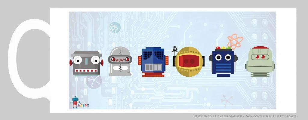Têtes de robots 3-Imagesdartistes