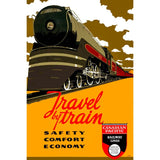 Travel by train - Canadian pacific-Imagesdartistes