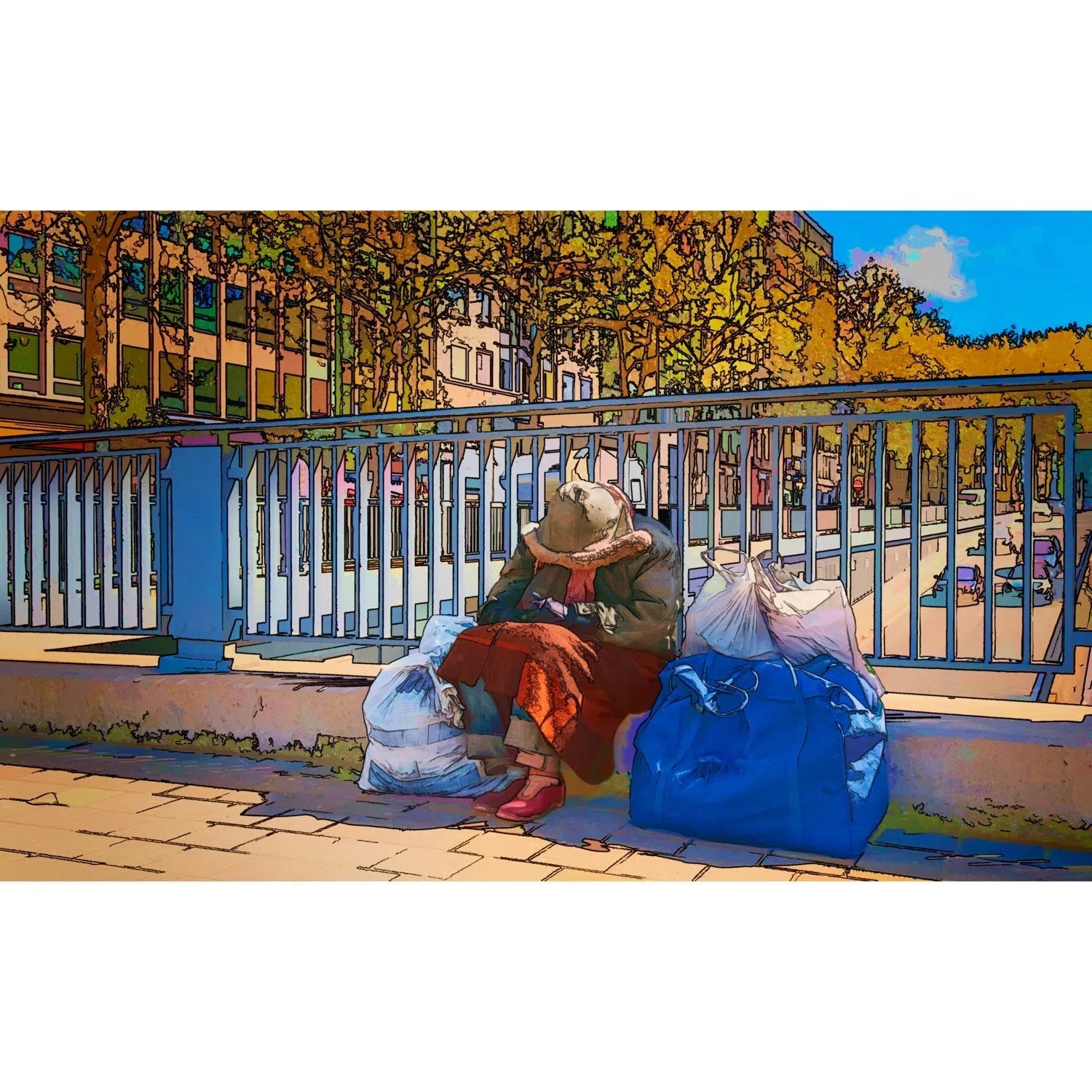 Waiting for the bus ?-Imagesdartistes