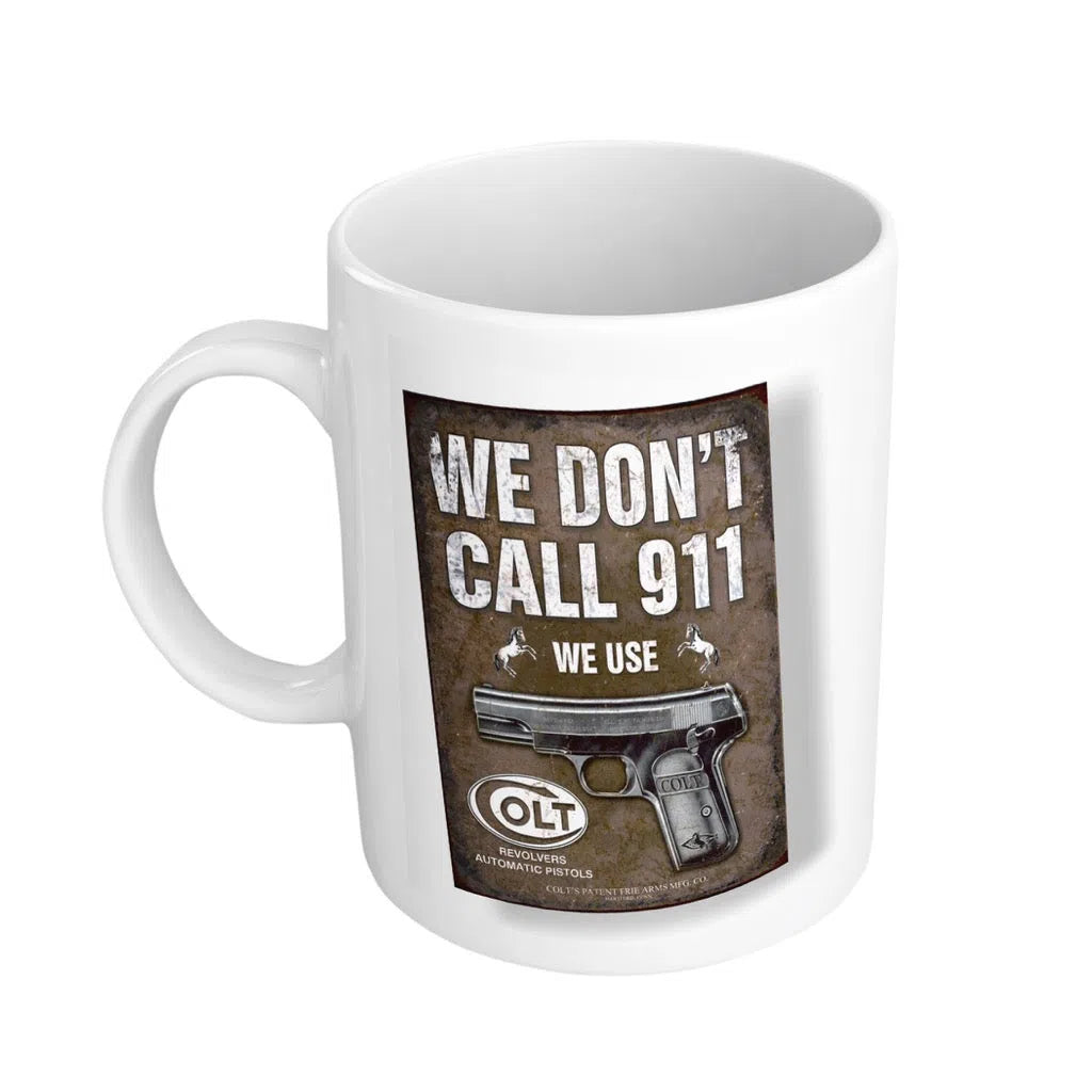 We don't call 911 , we use Colt-Imagesdartistes