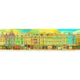 Panoramic view of the squares of Arras, yellow psyche version (4)