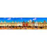 Panoramic view of the Grand-Place in Arras, cartoon style (4)