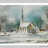 The church under the snow