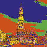 Arras pop art, version orange