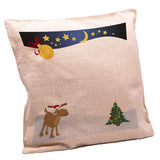 The surprised reindeer