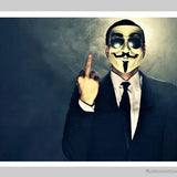 Anonymous, le doigt d'honneur-Imagesdartistes