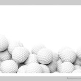 Balles de golf blanches-Imagesdartistes