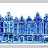 Les façades d'Arras, version bleu d'Arras-Imagesdartistes