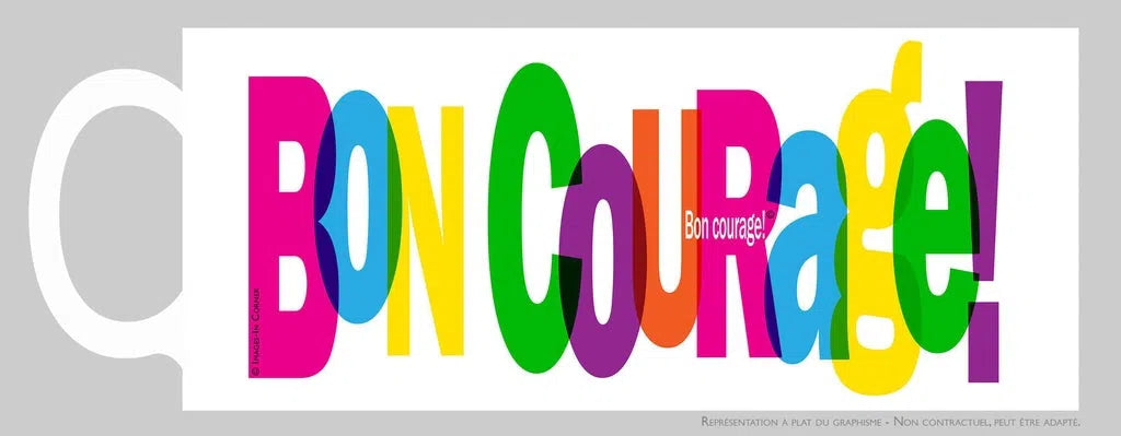 Bon courage !-Imagesdartistes