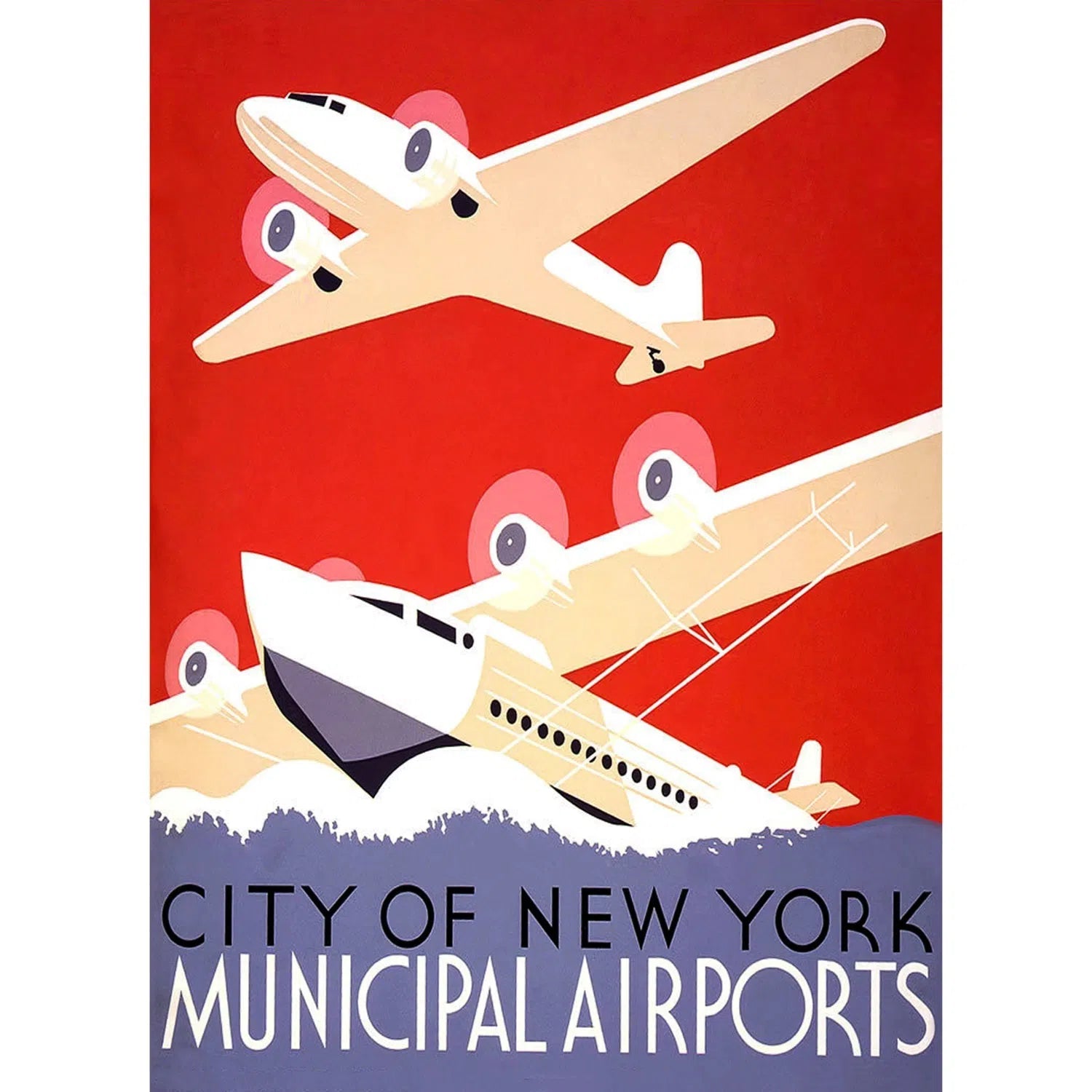 City of New York - Municipal Airport-Imagesdartistes