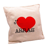 Coussin écru: vous aimez Arras ?-Imagesdartistes