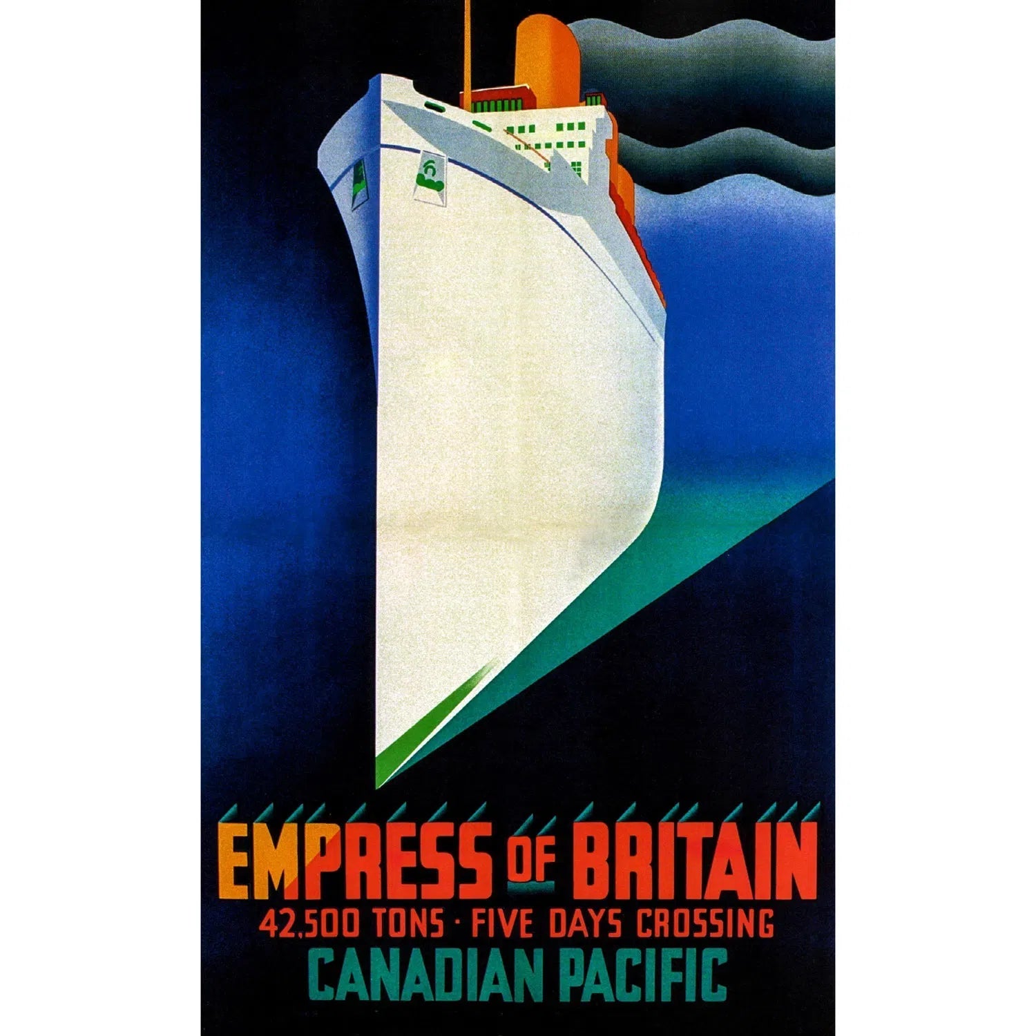 Empress of Britain - Canadian pacific-Imagesdartistes