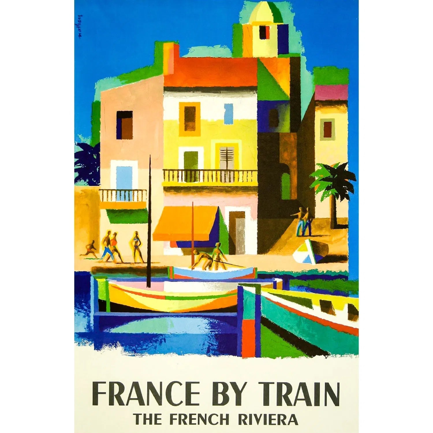 France by train - French Riviera-Imagesdartistes