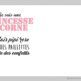 Je suis une princesse licorne-Imagesdartistes