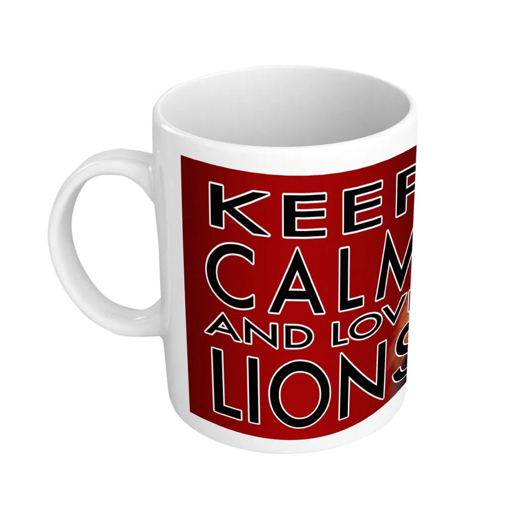 Keep calm and love lions-Imagesdartistes