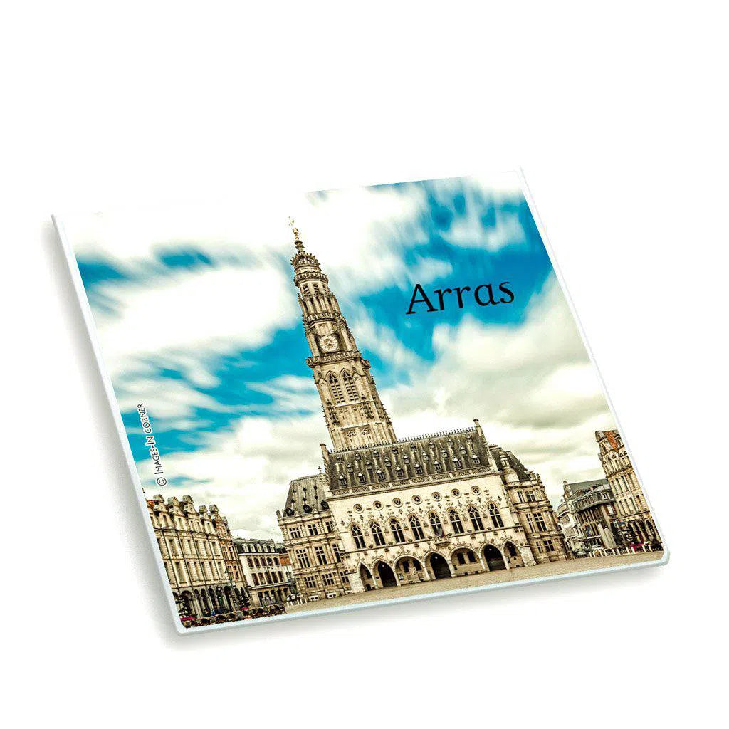 Photo Vintage D'Arras – Le Beffroi – Tirage Argentique Original Studio Francourt – 29x39 Cm