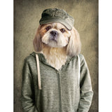 Le chien a la casquette-Imagesdartistes