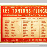 les tontons flingueurs - expressions argotiques-Imagesdartistes