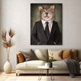 Loup costumé