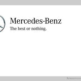 Mercedes Benz - The best or nothing-Imagesdartistes