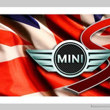 Mini Cooper S (drapeau anglais)-Imagesdartistes