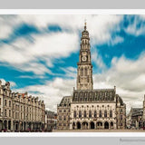 Panoramique des places et du beffroi d'Arras-Imagesdartistes