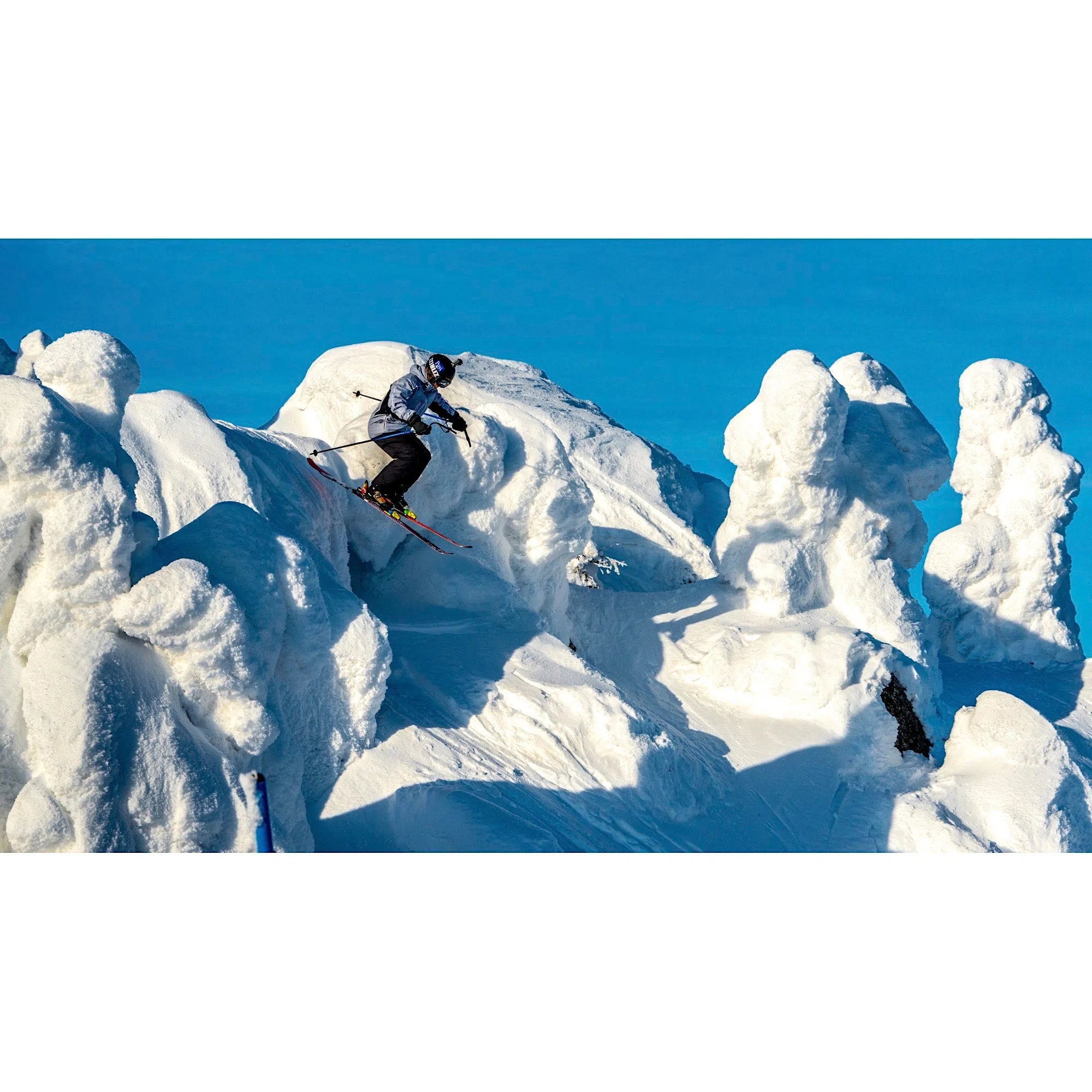 Saut à ski en Laponie-Imagesdartistes
