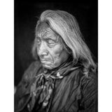 Portrait d'un indien en Noir et Blanc-Imagesdartistes